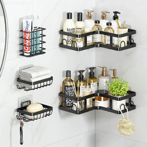 🛁 Ensemble de Rangement Salle de Bain (5et4 pièces) 🧼✨