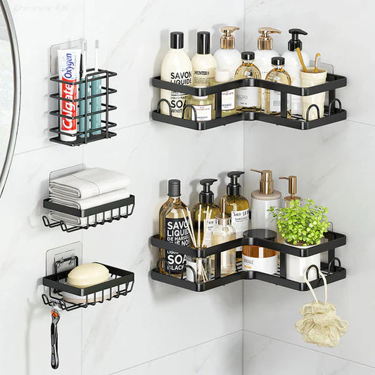🛁 Ensemble de Rangement Salle de Bain (5et4 pièces) 🧼✨