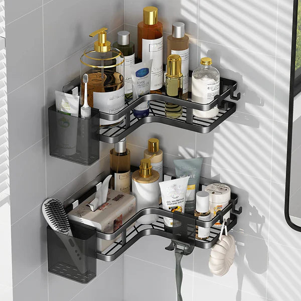 🚿 Caddie de Douche d'Angle – Rangement Pratique et Élégant ✨
