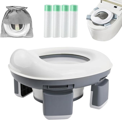 Siège de toilette d'apprentissage de la propreté de voyage 3 en 1
