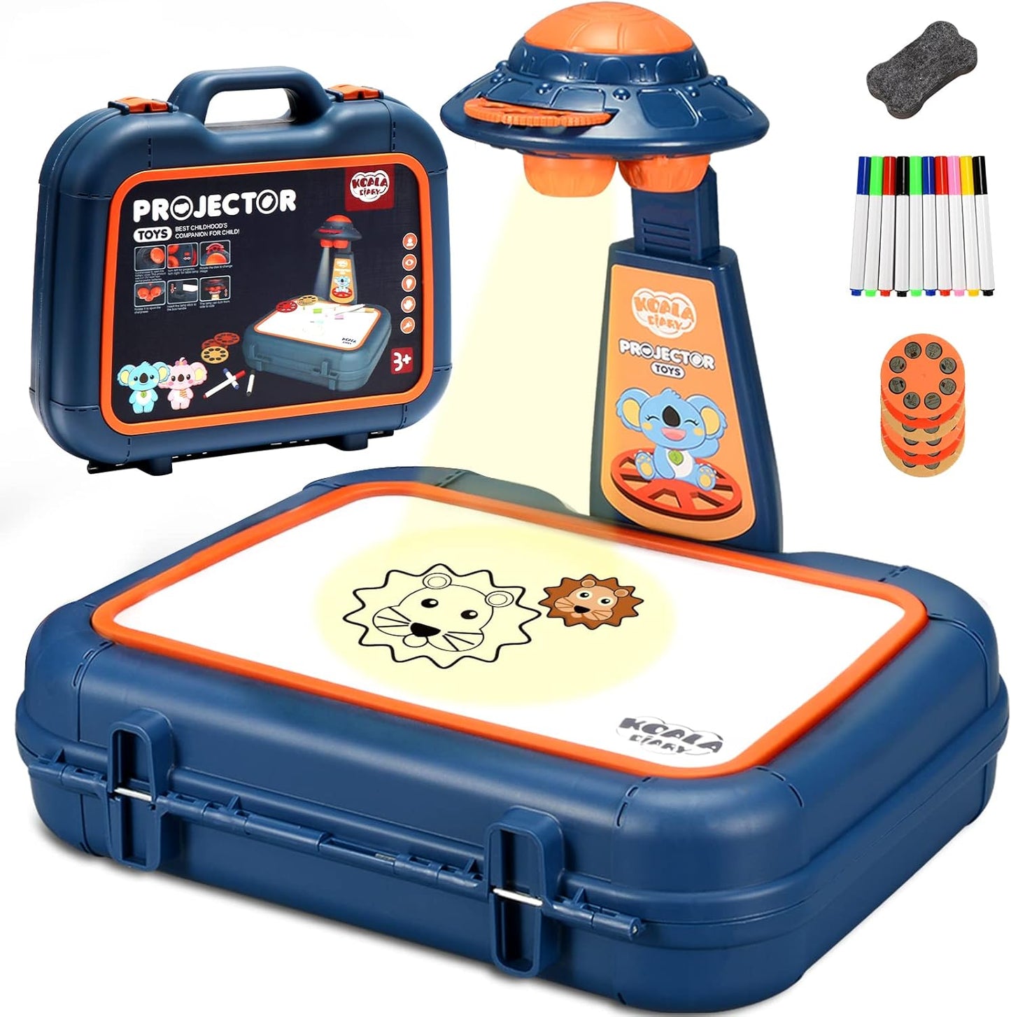 jeux créatif, table de projecteur
