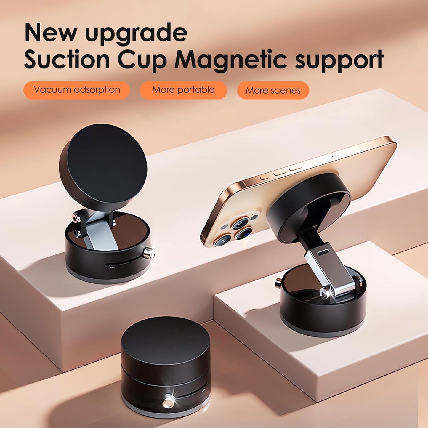 A2 Vacuum Suction Magnetic phone holder