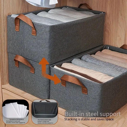 📦 Boîte de Rangement en Tissu Empilable 🧺