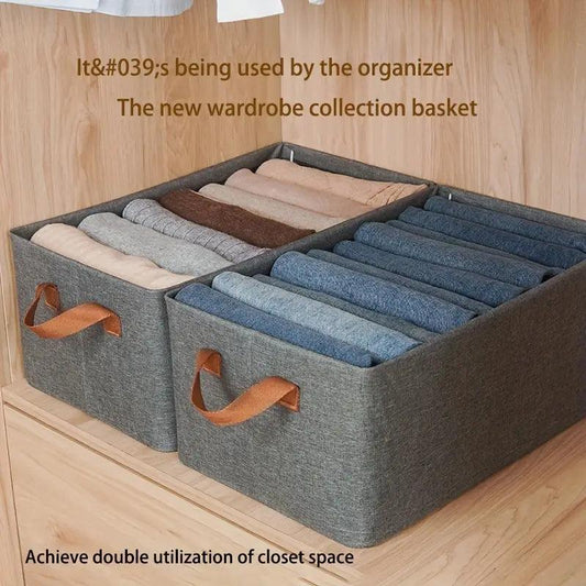 📦 Boîte de Rangement en Tissu Empilable 🧺